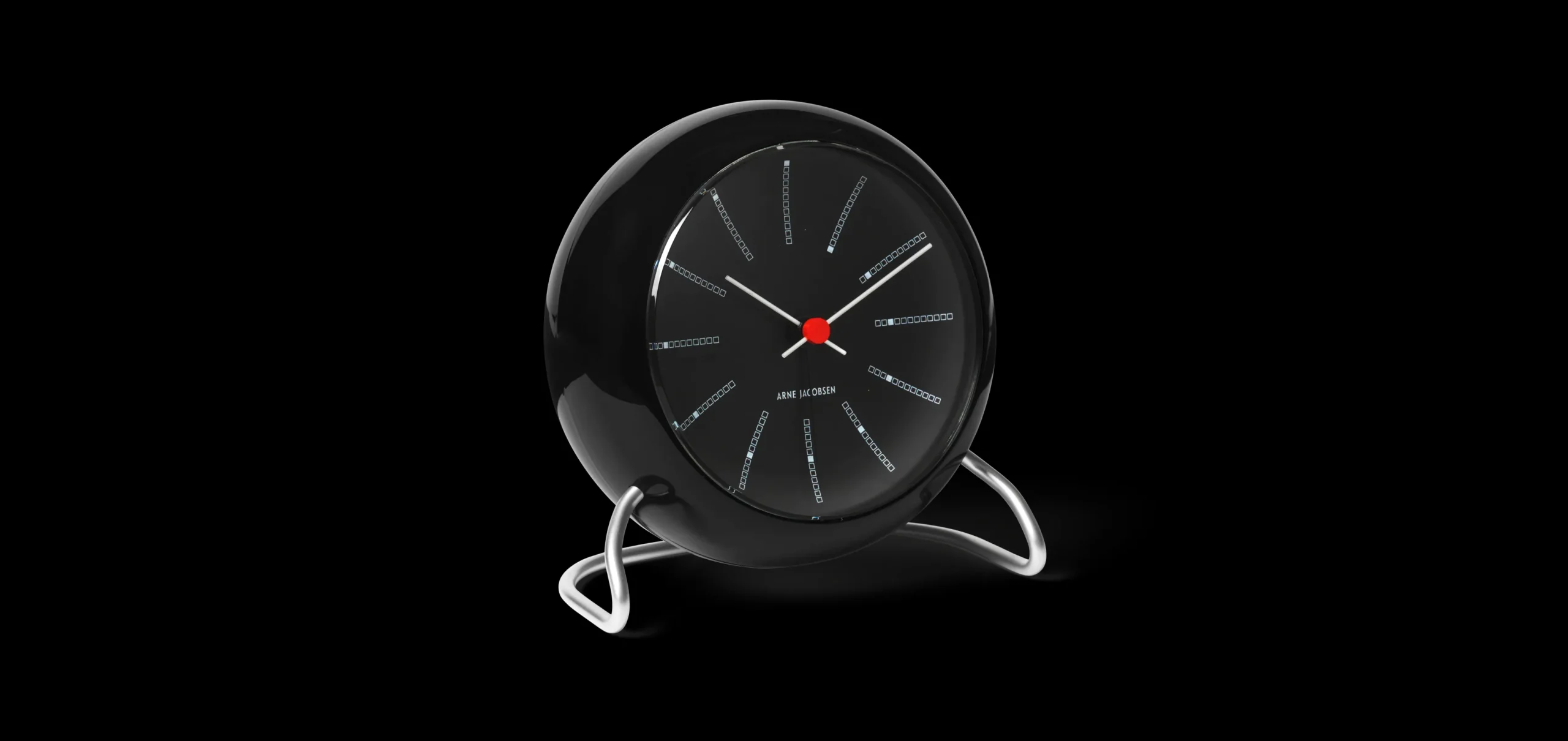 Online Arne Jacobsen Bankers Bordur Ø11 cm sort | Køb her