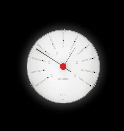 Discount Arne Jacobsen Clocks Barometer Ø12 cm i hvid | Køb her