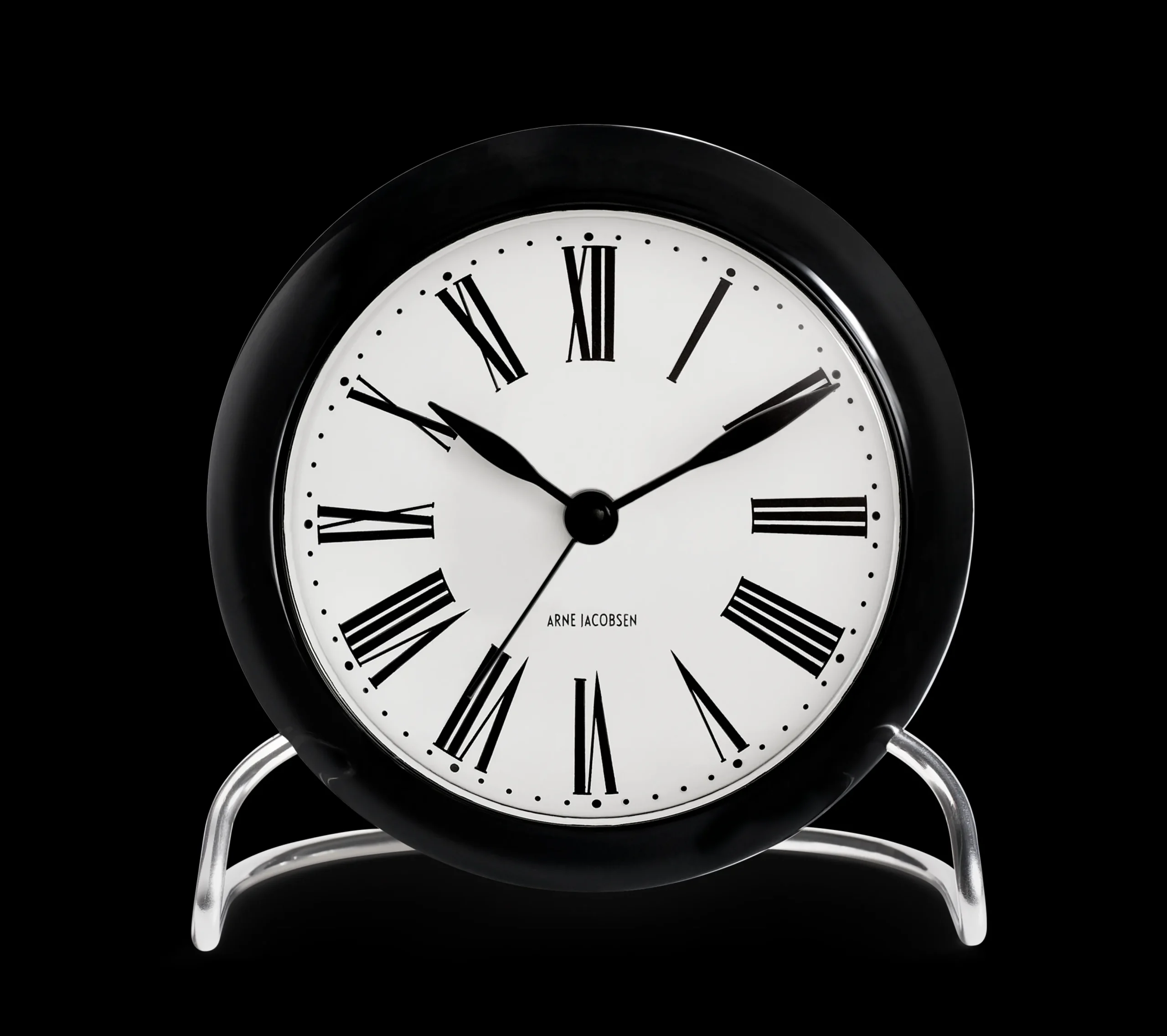 Clearance Arne Jacobsen Roman Bordur Ø11 cm hvid/sort | Køb her