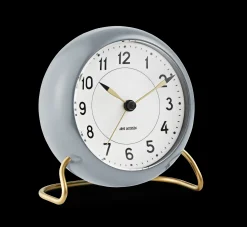Clearance Arne Jacobsen Station Bordur Ø11 cm grå/hvid | Køb her