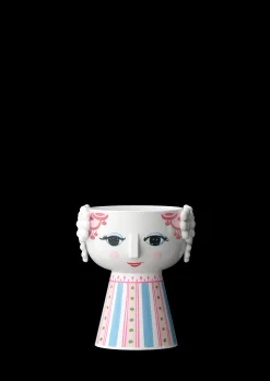Clearance Bjørn Wiinblad Eva Lysestage H9.5 cm pink | Køb nu