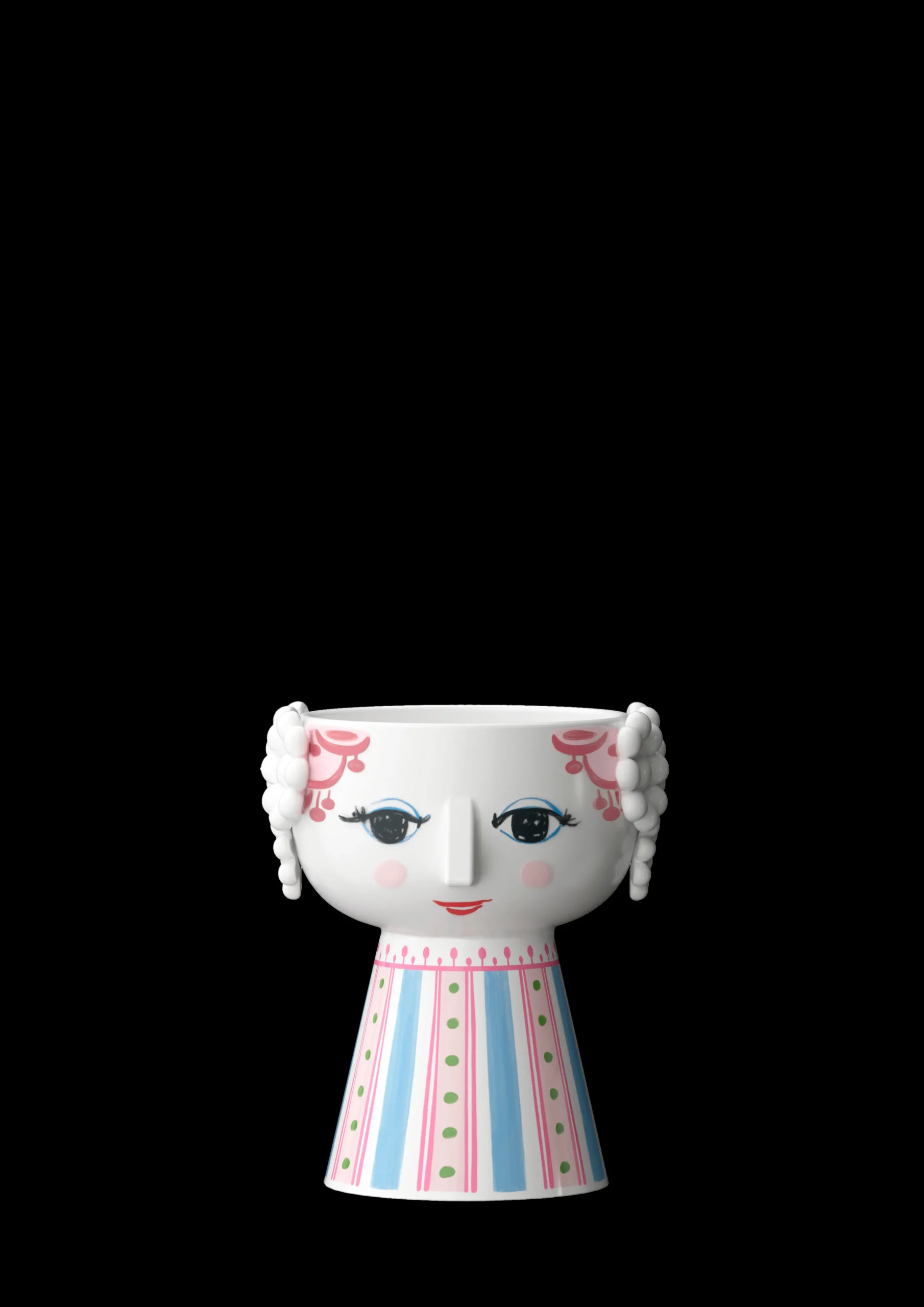 Clearance Bjørn Wiinblad Eva Lysestage H9.5 cm pink | Køb nu