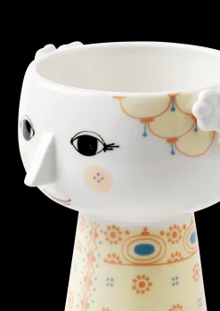 Hot Bjørn Wiinblad Vase H15 cm i gul fra serien Eva | Køb her