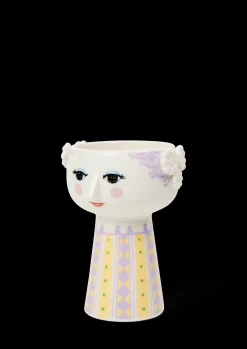 Discount Bjørn Wiinblad Vase H15 cm i lilla fra serien Eva | Køb her
