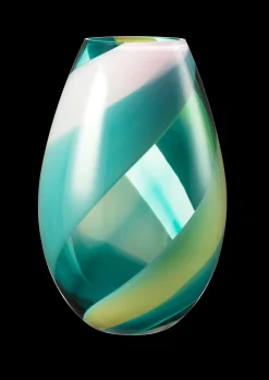 Sale Holmegaard Archives Cocoon Vase H45 cm lake | Køb her