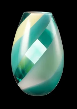 Sale Holmegaard Archives Cocoon Vase H45 cm lake | Køb her