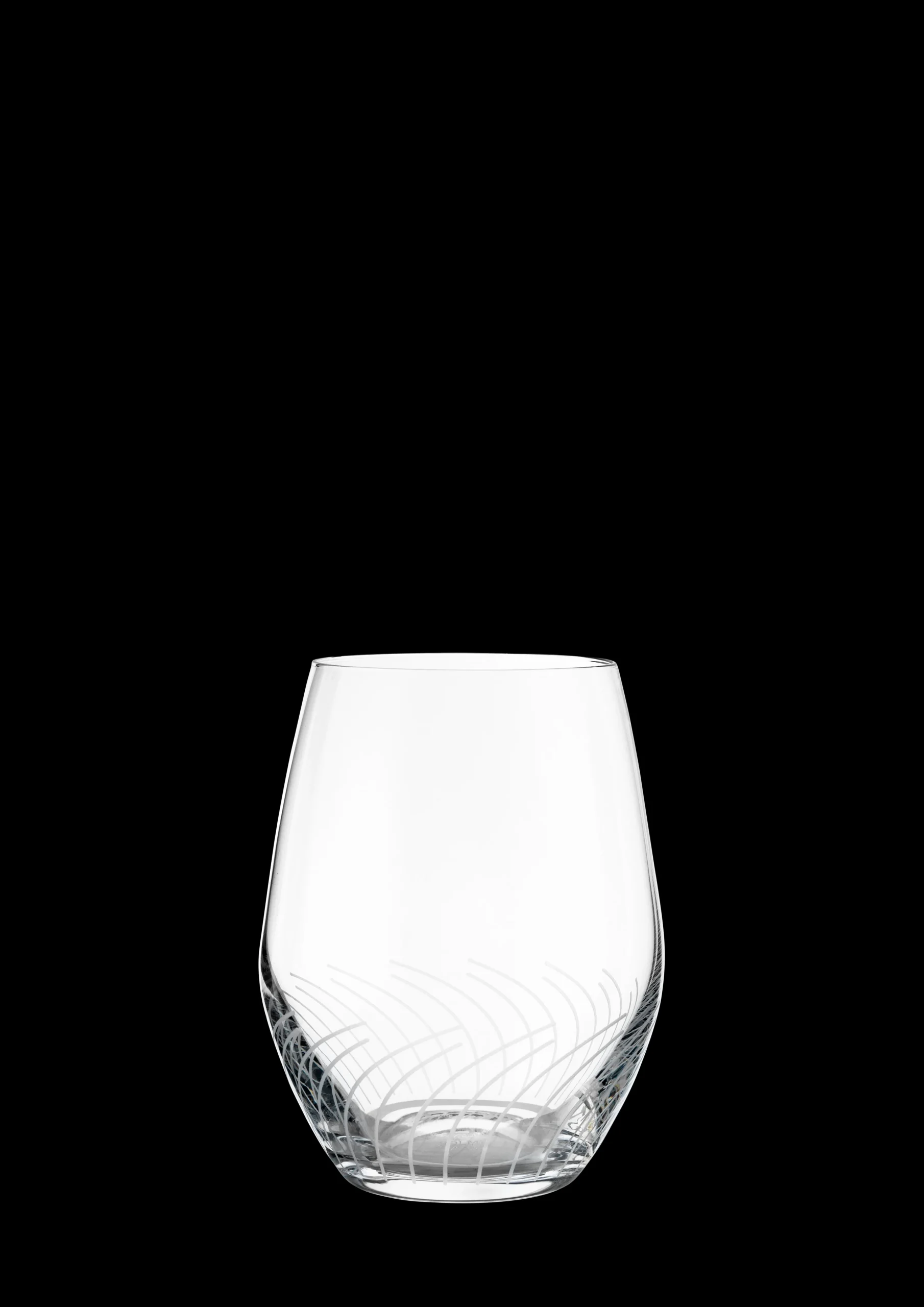 Holmegaard Cabernet Lines Vandglas 25 cl klar 2 stk.