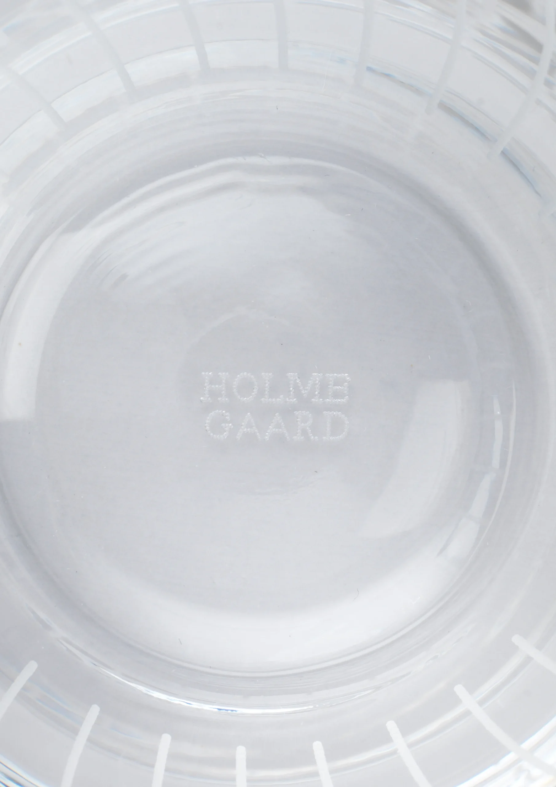Holmegaard Cabernet Lines Vandglas 25 cl klar 2 stk.