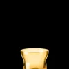 Best Holmegaard Calabas Fyrfadsstage Ø8.5 cm amber | Køb her