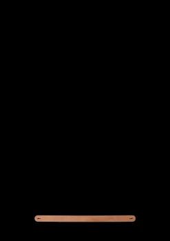Holmegaard Design with Light Læderstrop – Natur 2,5 mm