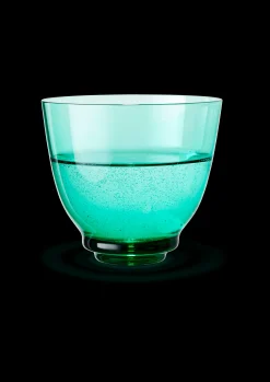 Best Holmegaard Flow Vandglas 35 cl emerald green | Køb her