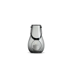 Sale Holmegaard Lanterne H25 cm i grå | Køb hos Rosendahl.com
