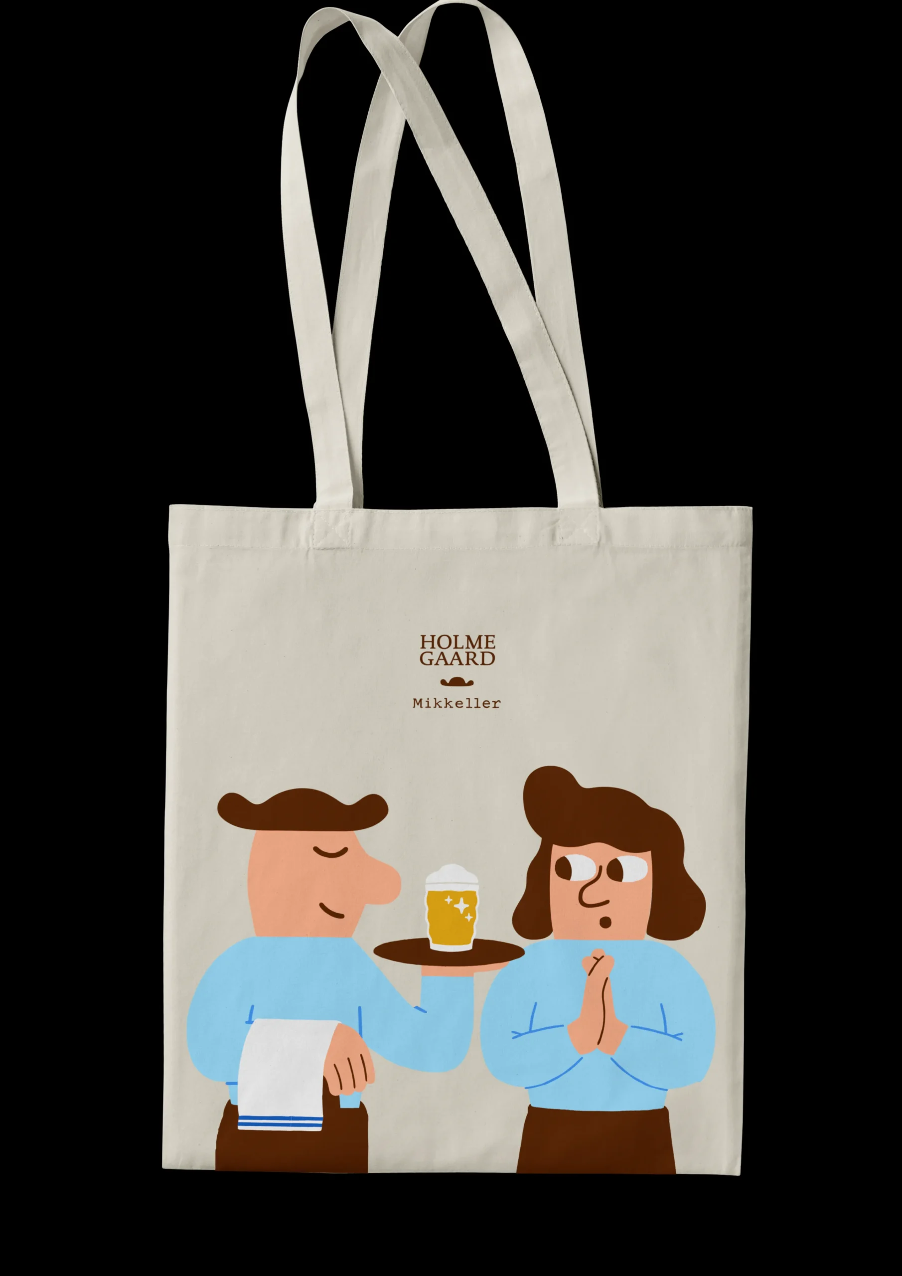 Holmegaard Mikkeller Mulepose 45x40 cm | Køb hos os