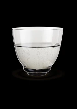 Online Holmegaard Vandglas 35 cl i grå fra serien Flow | Køb her