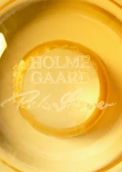 Discount Holmegaard Vase H16 cm i gul fra serien Calabas | Køb her