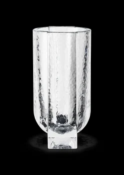 Outlet Holmegaard Vase H20 cm i klar fra serien Forma | Køb her