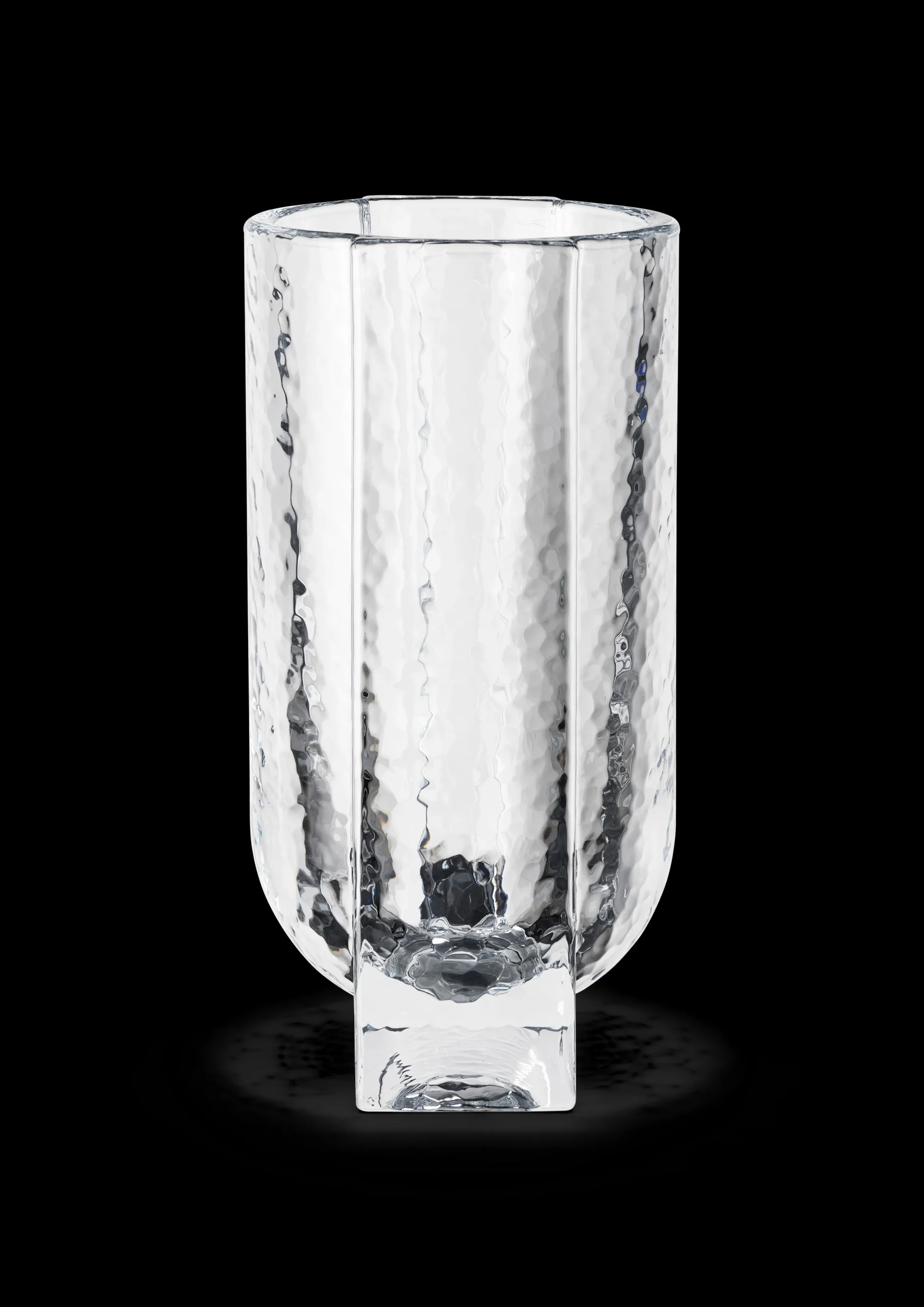 Outlet Holmegaard Vase H20 cm i klar fra serien Forma | Køb her
