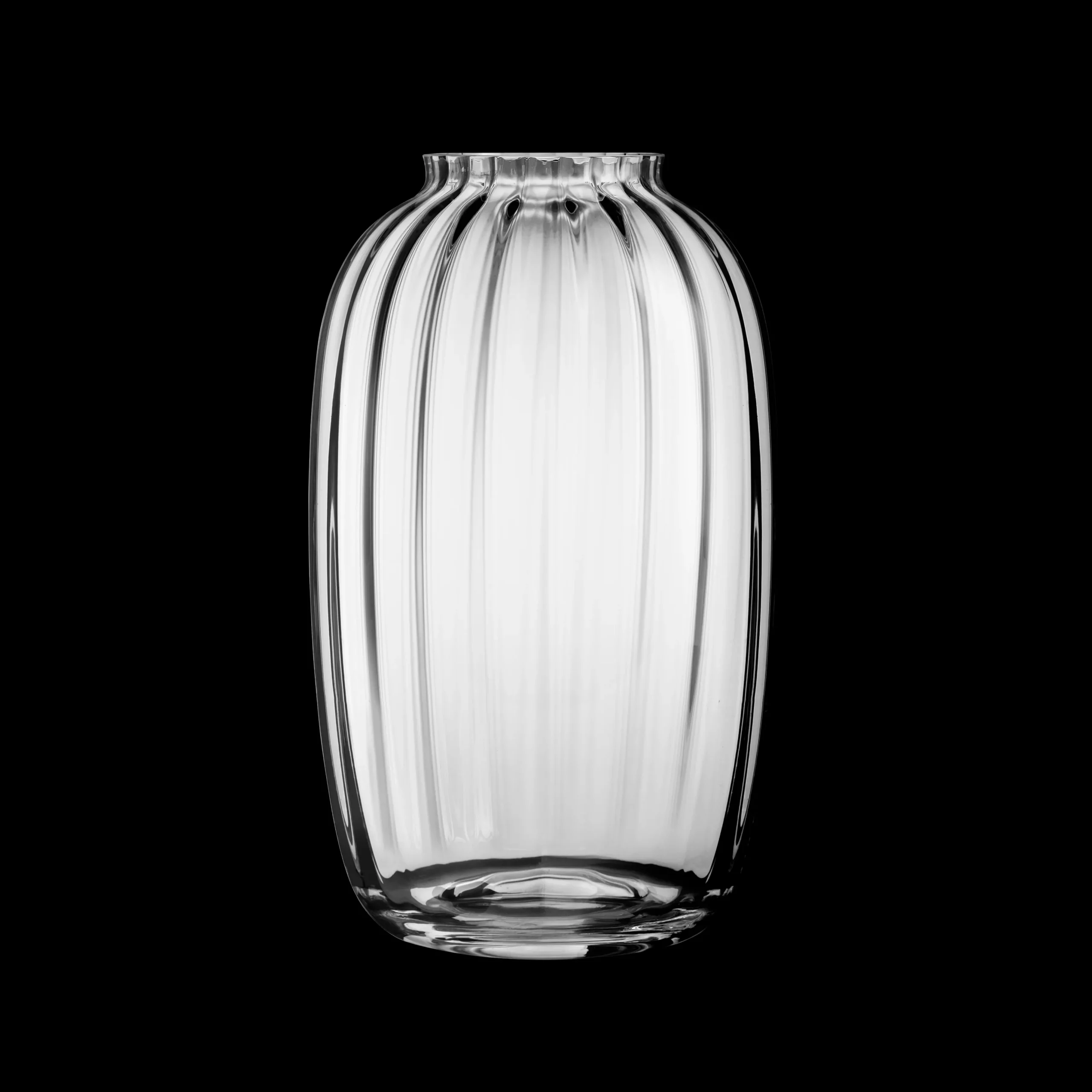 Sale Holmegaard Vase H25.5 cm i klar fra serien Primula | Køb her