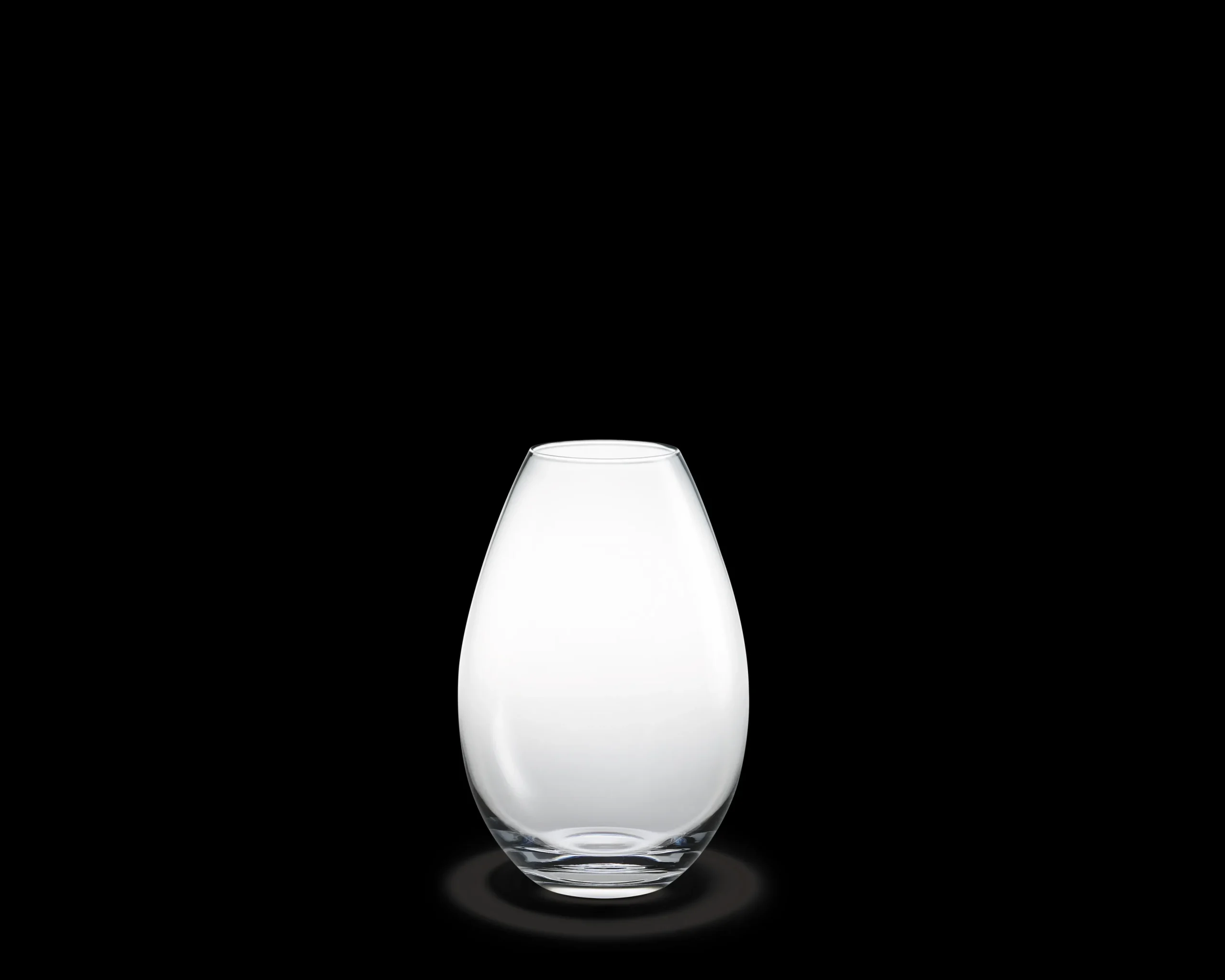 Outlet Holmegaard Vase H20.5 cm i klar fra serien Cocoon | Køb her
