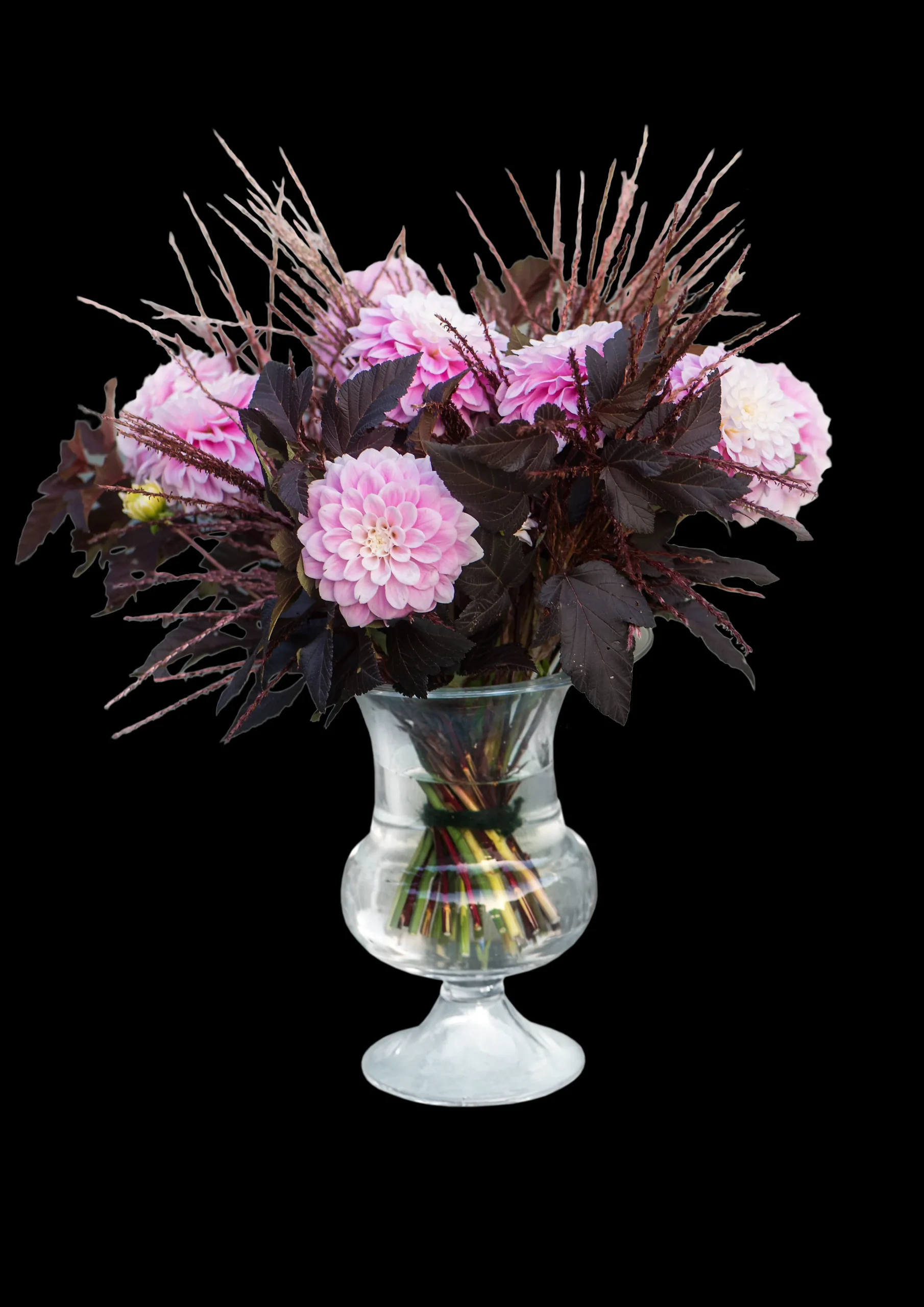 Discount Holmegaard Vase H24 cm i klar fra serien Old English