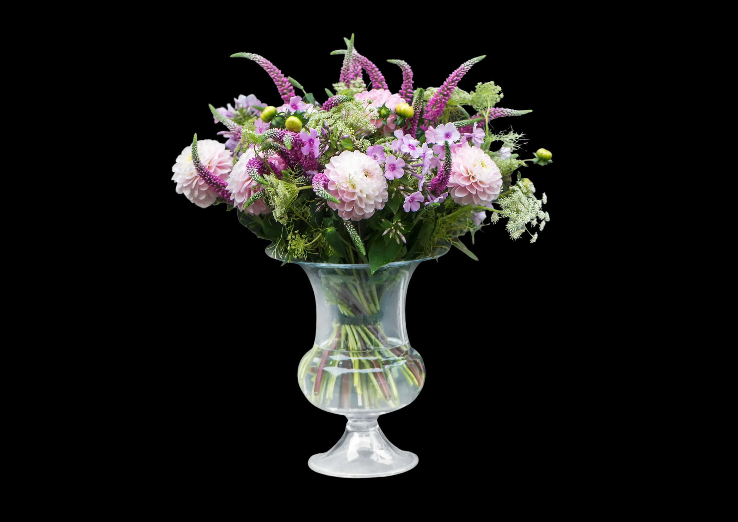 Discount Holmegaard Vase H24 cm i klar fra serien Old English
