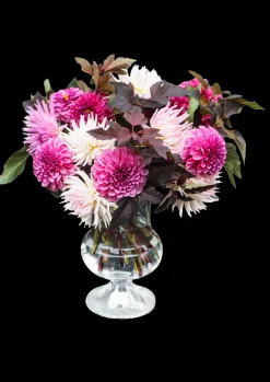 Discount Holmegaard Vase H24 cm i klar fra serien Old English