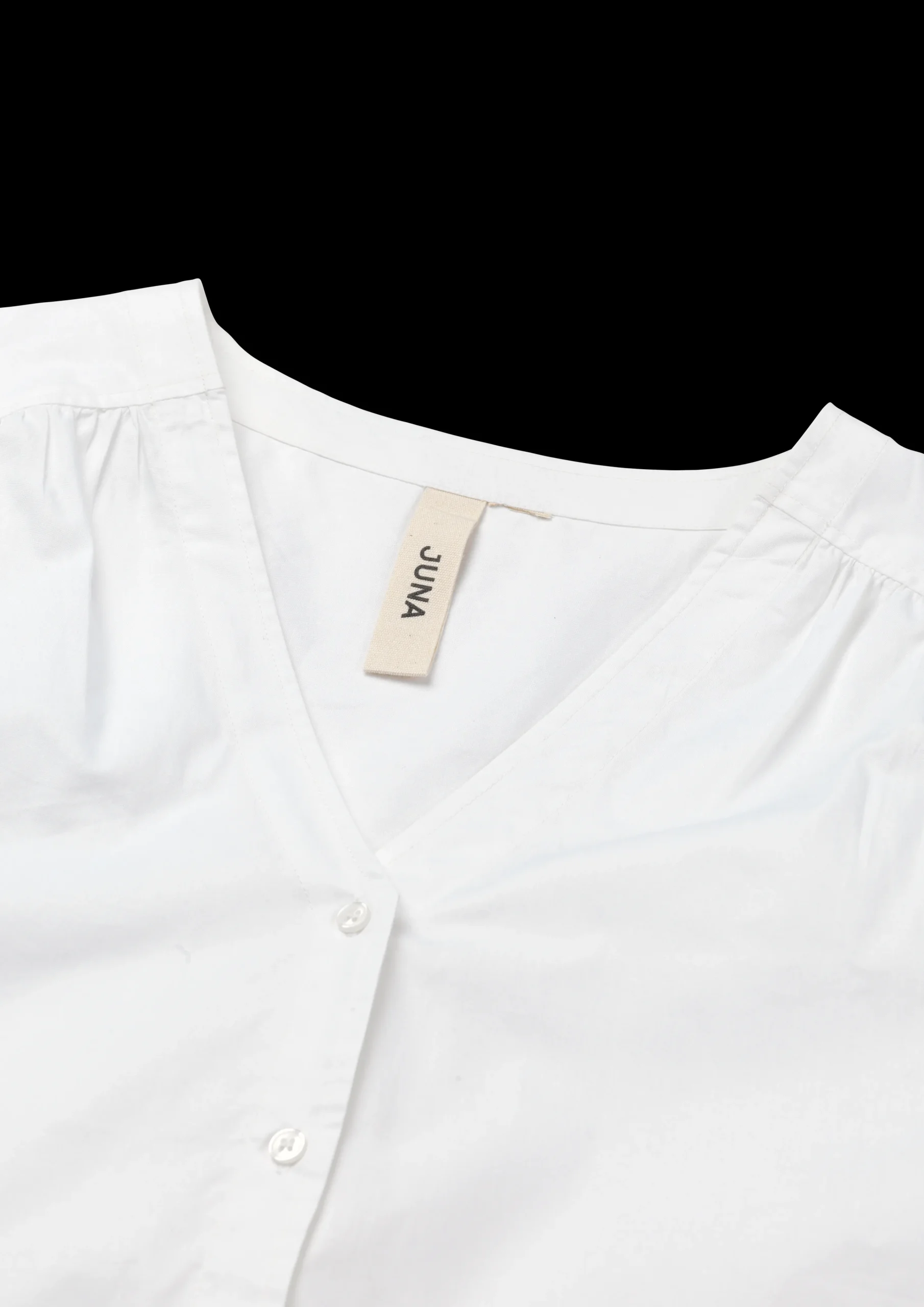 Discount JUNA Adele shirt XS i hvid fra serien Soft | Køb her