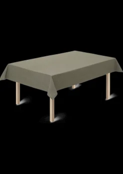 Discount JUNA Basic Bomuldsdug olivengrøn 150x370 cm| Køb her