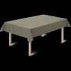 JUNA Basic Bomuldsdug olivengrøn 150x270 cm| Køb her
