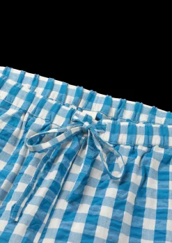 New JUNA Bæk&Bølge Barbara pants XS blå/birk - Køb her