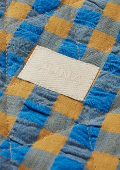 Best JUNA Bæk&Bølge Dalila Toiletbag 20x14 cm blå/okker | Køb her
