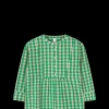Sale JUNA Bæk&Bølge Irene shirt S/M grøn/sand | Køb her