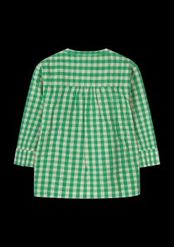 Sale JUNA Bæk&Bølge Irene shirt S/M grøn/sand | Køb her