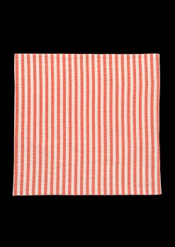 Online JUNA Bæk&Bølge Lines Pudebetræk 63x60 cm chili/birk DK
