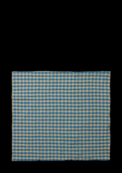 Hot JUNA Bæk&Bølge Pudebetræk 60x50 cm blå/okker SE | Køb her