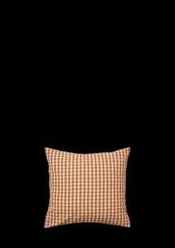 Best JUNA Bæk&Bølge Pudebetræk 63x60 cm kanel/gul DK | Køb her