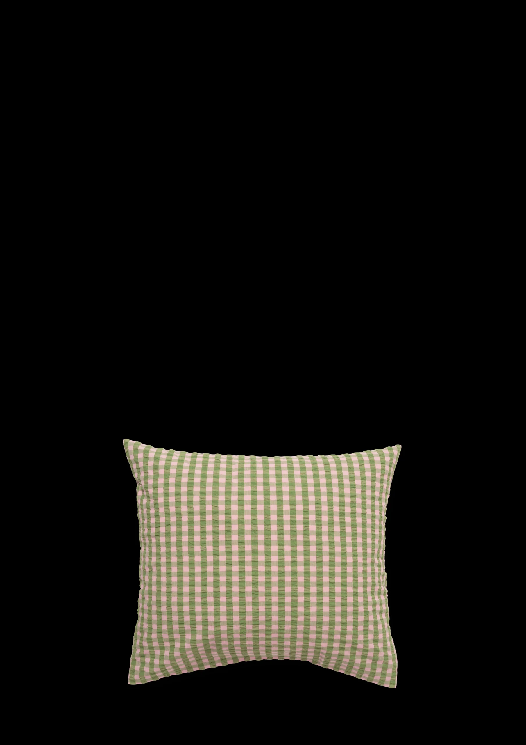 Clearance JUNA Bæk&Bølge Pudebetræk 60x50 cm grøn/soft pink SE