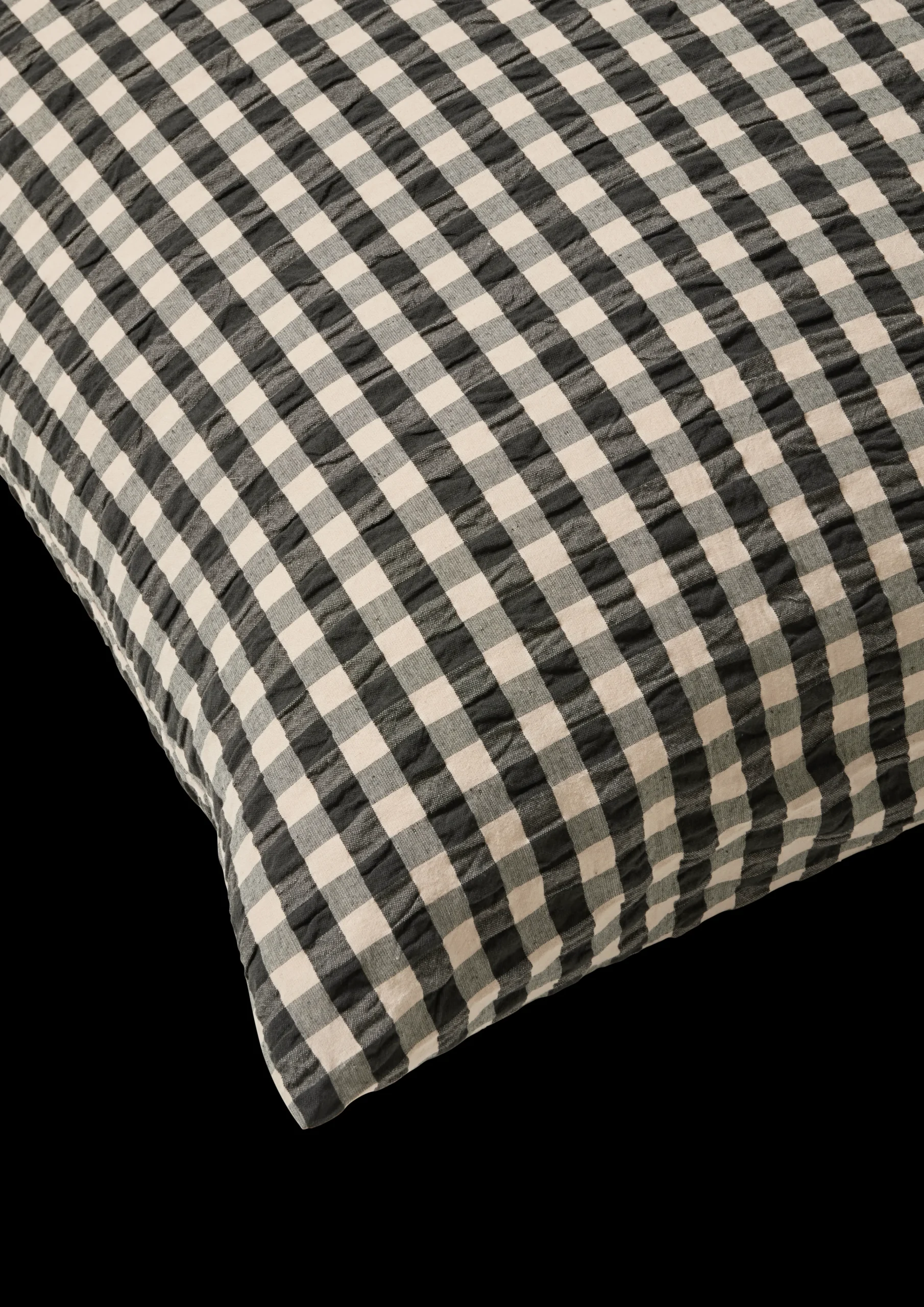 Outlet JUNA Bæk&Bølge Pudebetræk 60x50 cm sort/sand SE | Køb her
