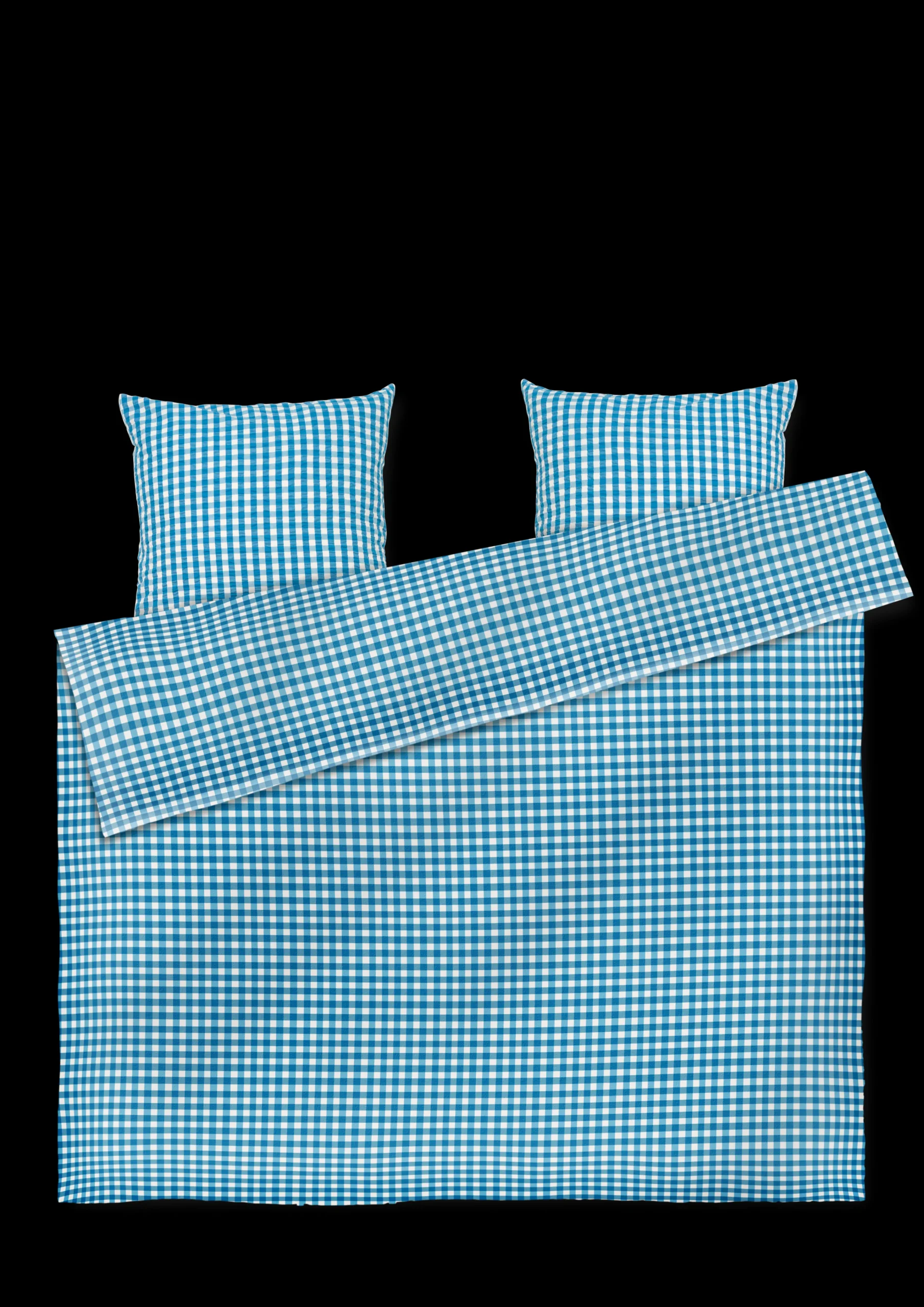 Hot JUNA Bæk&Bølge Sengetøj 220x220 cm blå/birk SE | Køb her
