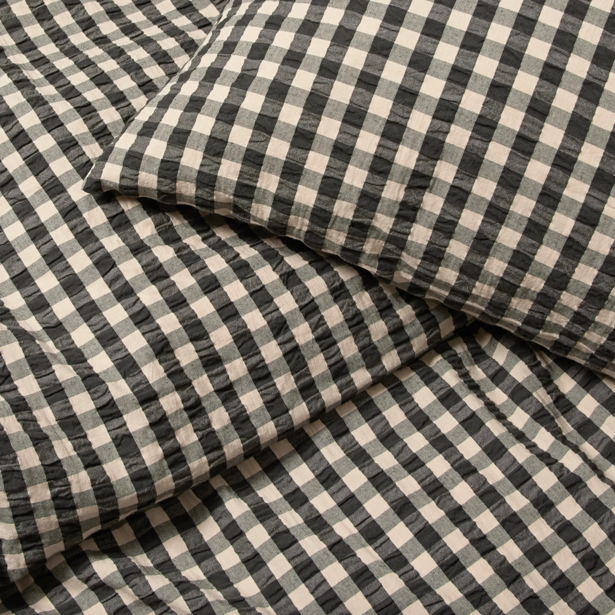 Outlet JUNA Bæk&Bølge Sengetøj 140x220 cm sort/sand DK | Køb her