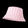 Best JUNA Bæk&Bølge Summer hat one size pink/hvid | Køb her