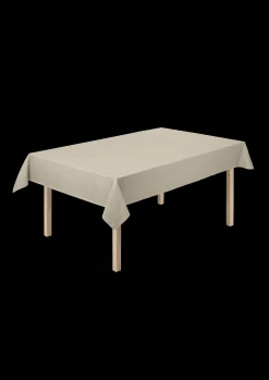Clearance JUNA Damaskdug 150x350 cm i sand fra serien Piquet | Køb her
