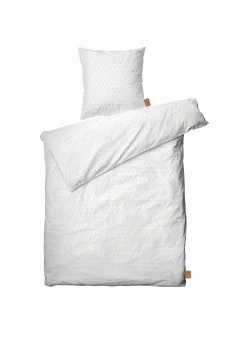Online JUNA Diamant Sengetøj 150x210 cm hvid SE | Køb her