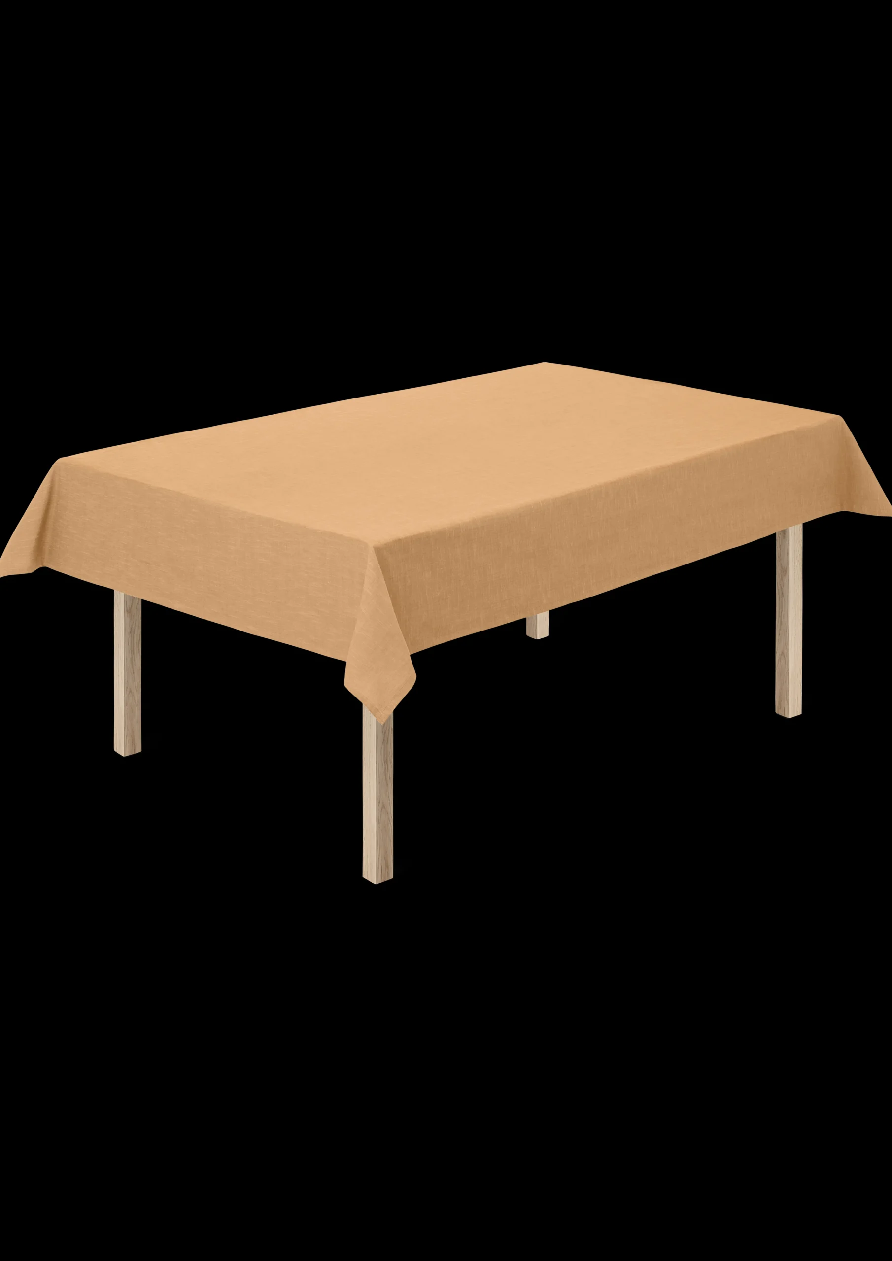 Outlet JUNA Dug 150x270 cm i gul fra serien Basic | Køb her