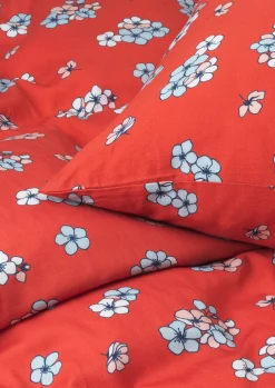 Sale JUNA Grand Pleasantly Sengetøj 200x220 cm chili DK | Køb her