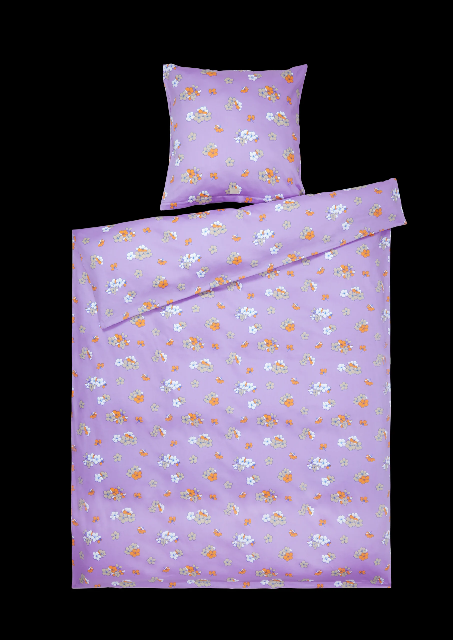 Discount JUNA Grand Pleasantly Sengetøj 140x200 cm lavendel | Køb her