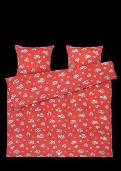 Hot JUNA Grand Pleasantly Sengetøj 220x220 cm chili SE | Køb her