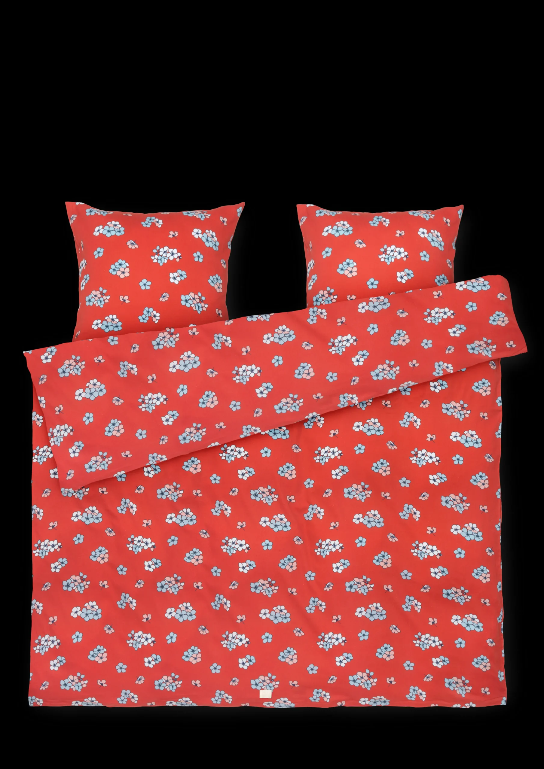 Hot JUNA Grand Pleasantly Sengetøj 220x220 cm chili SE | Køb her