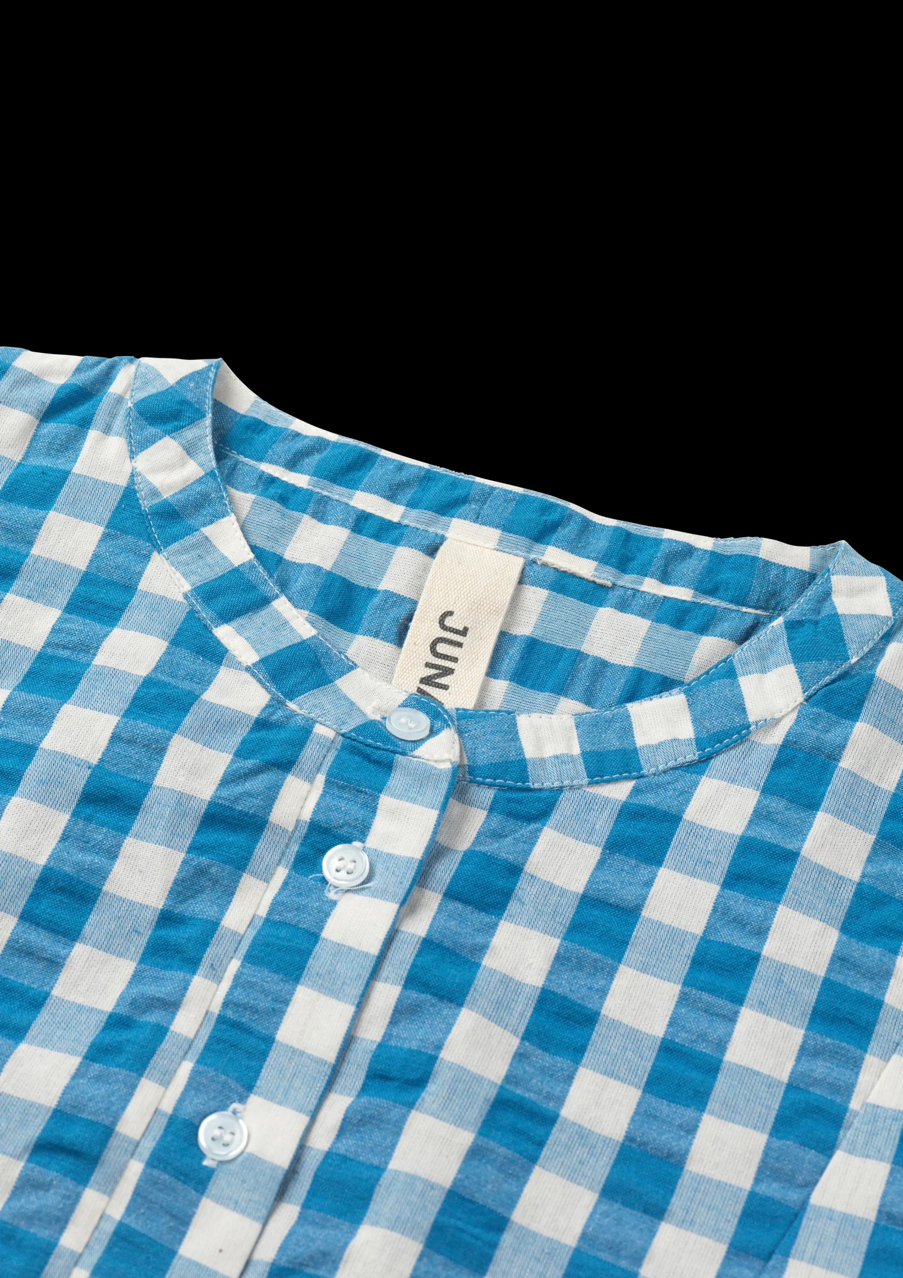 Clearance JUNA Irene shirt S/M i blå fra serien Bæk&Bølge | Køb her