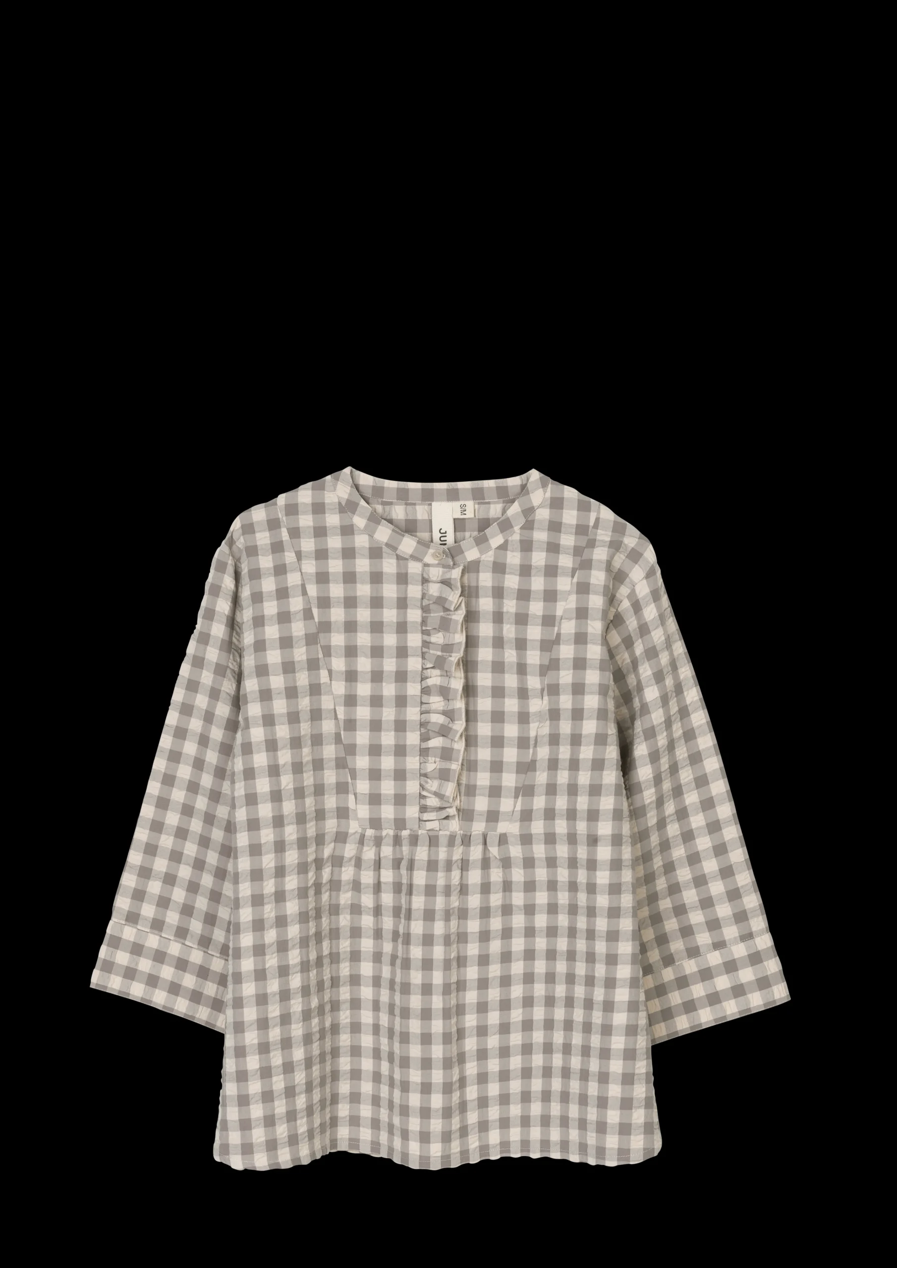 New JUNA Irene shirt XS i grå fra serien Bæk&Bølge | Køb her